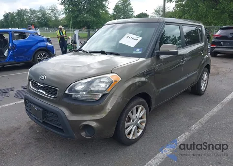 2013 Kia Soul + from USA, damaged, VIN KNDJT2A69D7577925